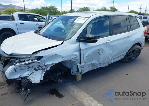 2021 Honda Passport 2Wd Ex-L из США, поврежденный, VIN 5FNYF7H59MB001083